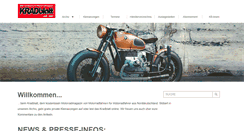 Desktop Screenshot of kradblatt.de